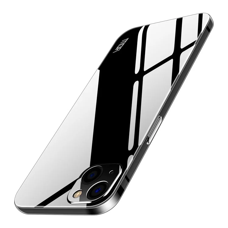 MOFI Transparent Phone Case for iPhone 13 6.1 inch, Flexible TPU Cover with Independent Button