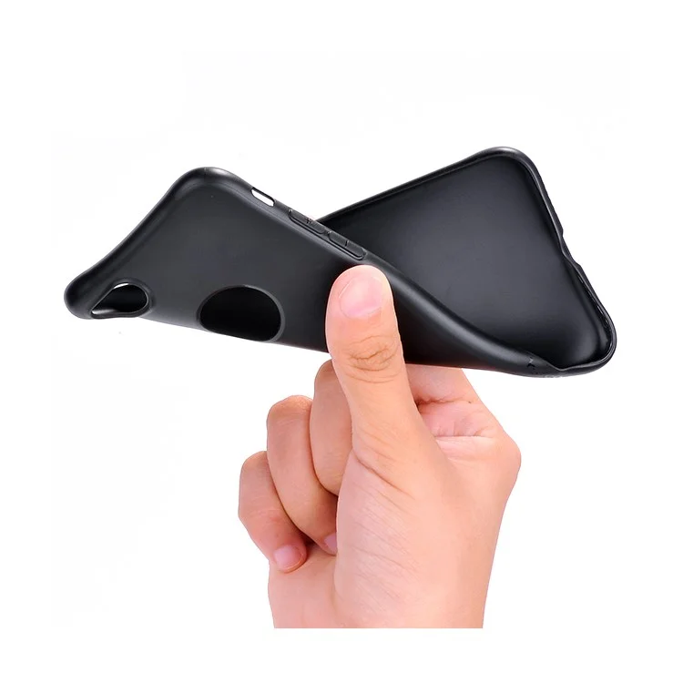 HOCO Matte TPU Case Drop Protection Cover for iPhone 8 Plus / 7 Plus - Black