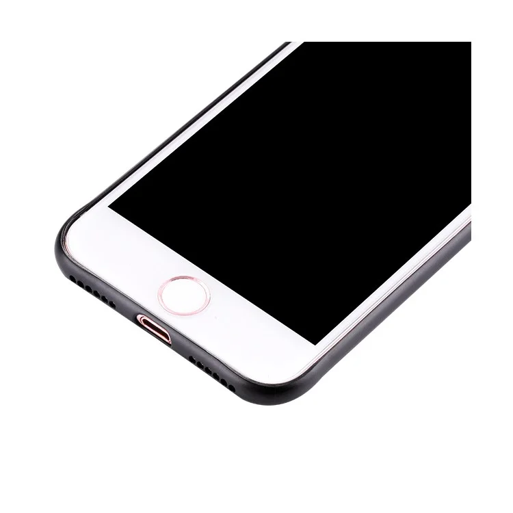 HOCO Matte TPU Case Drop Protection Cover for iPhone 8 Plus / 7 Plus - Black
