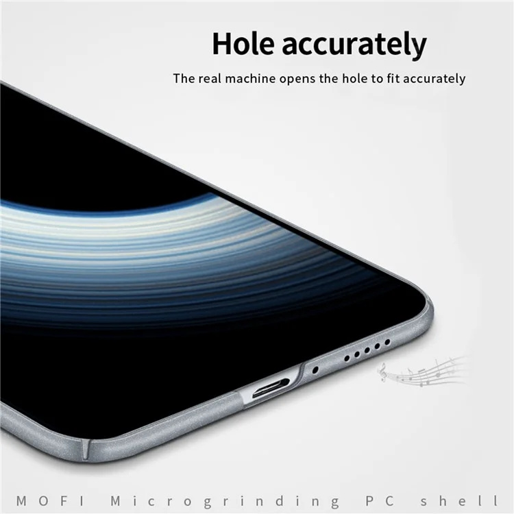 MOFI Shield Matte Series for Xiaomi 12T 5G / Redmi K50 Ultra 5G Hard PC Back Cover Anti-fingerprint Drop-proof Phone Case - Black