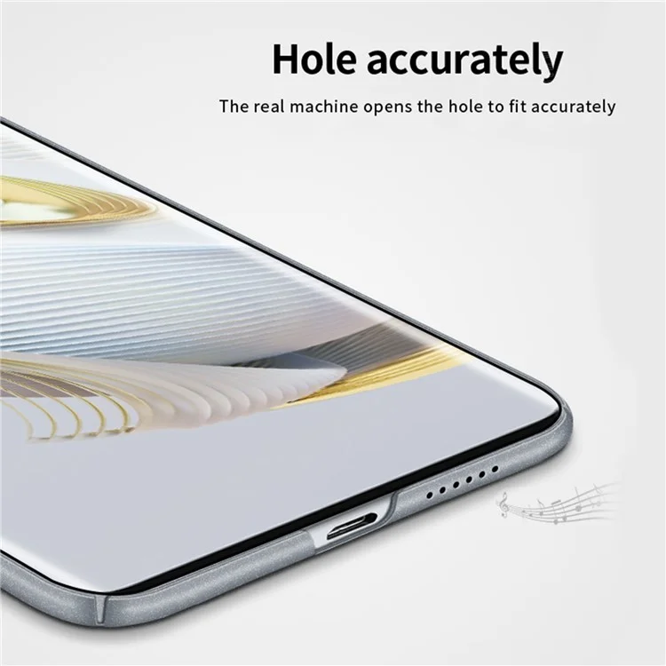 MOFI Shield Matte Series para Huawei nova 10 Pro 4G Cubierta Trasera Dura de PC Resistente a Rasguños Funda Protectora de Teléfono - Negro