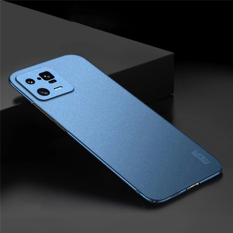 MOFI Shield Matte Series For Xiaomi 13 Pro 5G Cell Phone Protective Case Anti-Scratch Frosted Hard PC Back Cover - Blue
