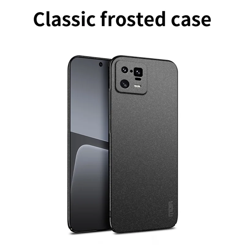 MOFI Shield Matte Series For Xiaomi 13 Pro 5G Cell Phone Protective Case Anti-Scratch Frosted Hard PC Back Cover - Blue