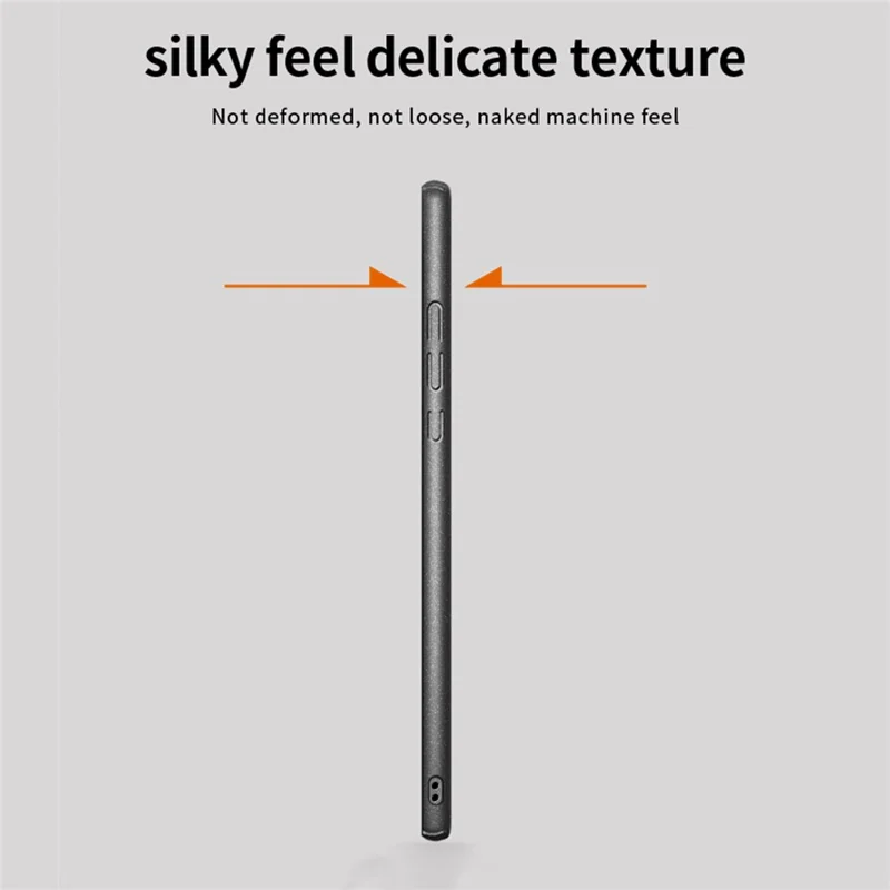 MOFI Shield Matte Series For Samsung Galaxy A34 5G Anti-Fingerprint Phone Case Ultra-Thin Hard PC Cover - Black