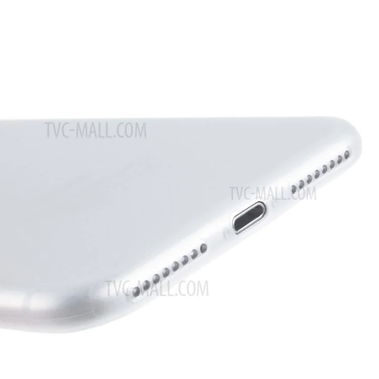 Cubierta Dura de PC Mate de 0.3 mm Ultra Delgada Para Iphone 8 Plus / 7 Más 5.5 Pulgadas - Blanco