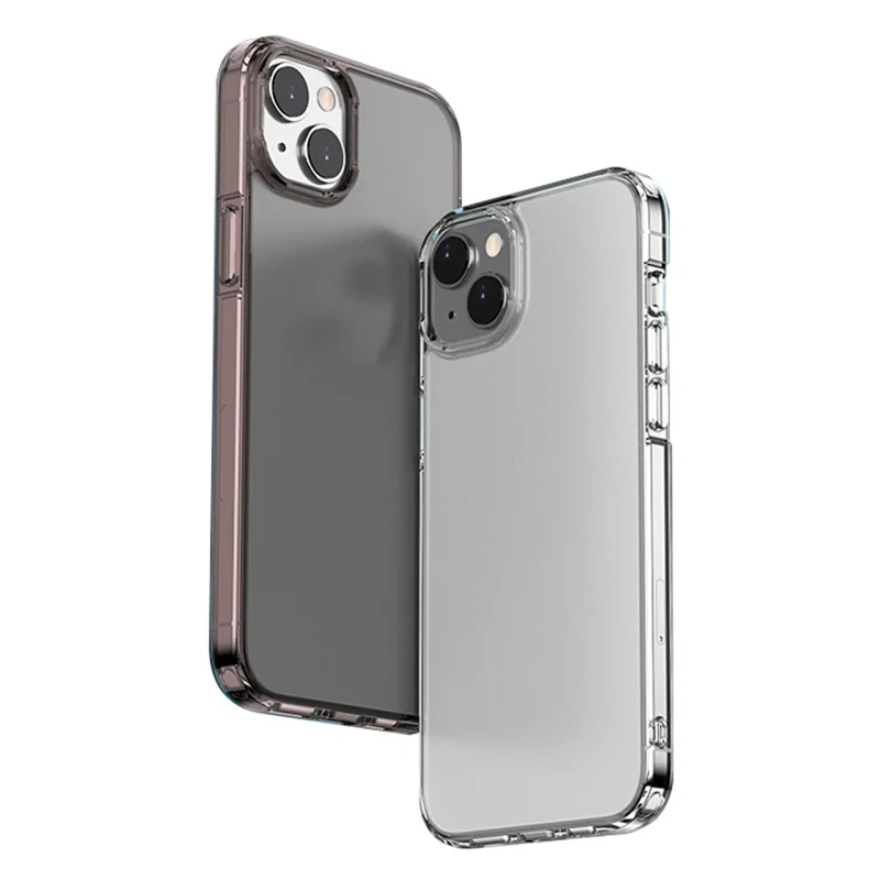 MOCOLO K29 PC+TPU Matte Phone Case for iPhone 15 Anti-Fingerprint Protective Phone Cover - Transparent