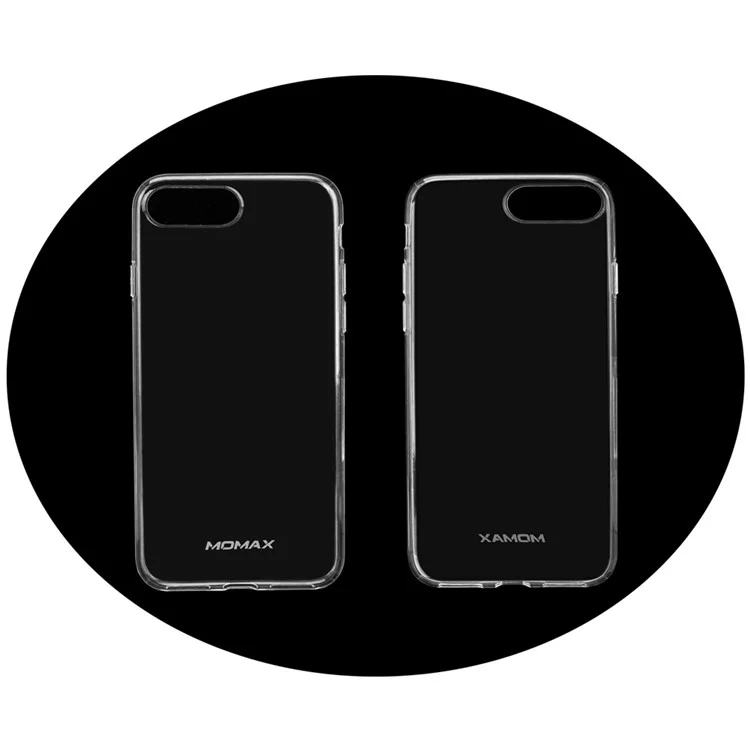 MOMAX 0.6mm Transparent TPU Protective Case for iPhone 8 Plus / 7 Plus