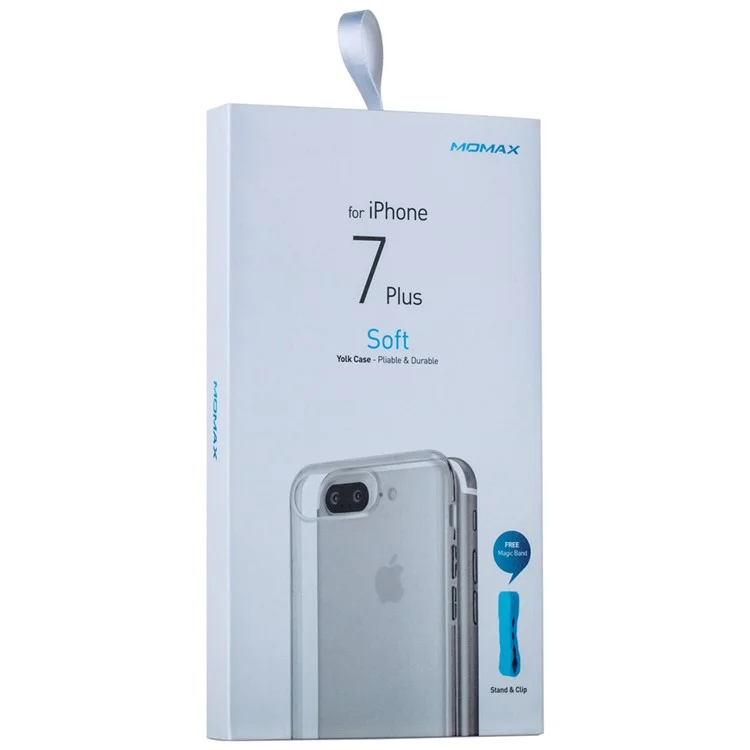 MOMAX 0.6mm Transparent TPU Protective Case for iPhone 8 Plus / 7 Plus
