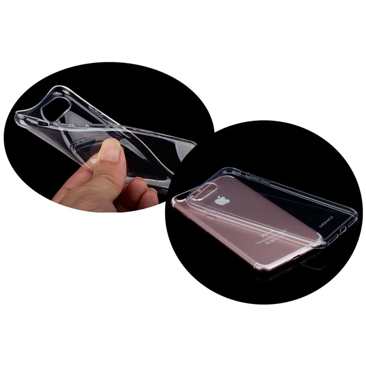 MOMAX 0.6mm Transparent TPU Protective Case for iPhone 8 Plus / 7 Plus