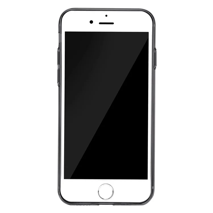 BASEUS Simple Series Clear TPU Cover for iPhone 8 / 7 4.7 inch - Black