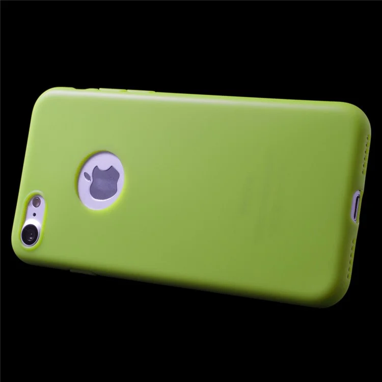 Ultra-thin Solid Color TPU Case Shell for iPhone 8 / 7 4.7 inch - Green