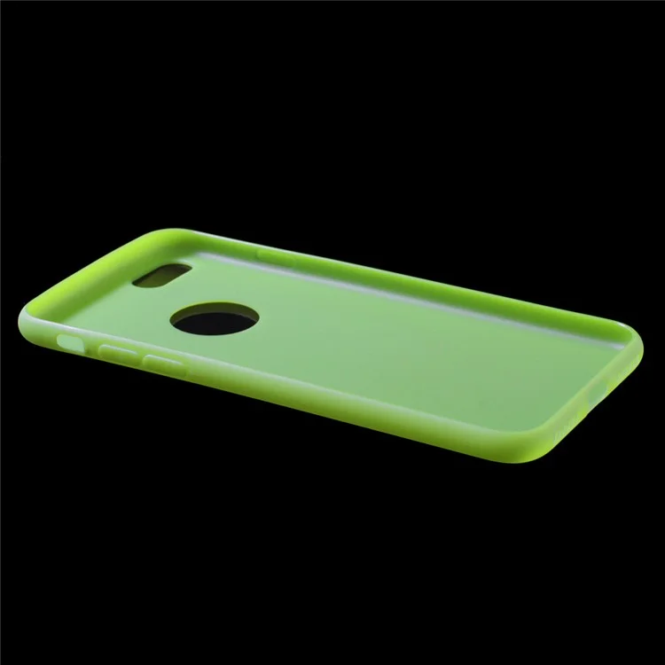 Ultra-thin Solid Color TPU Case Shell for iPhone 8 / 7 4.7 inch - Green