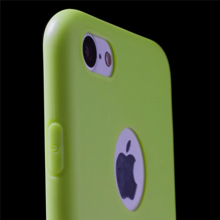 Ultra-thin Solid Color TPU Case Shell for iPhone 8 / 7 4.7 inch - Green