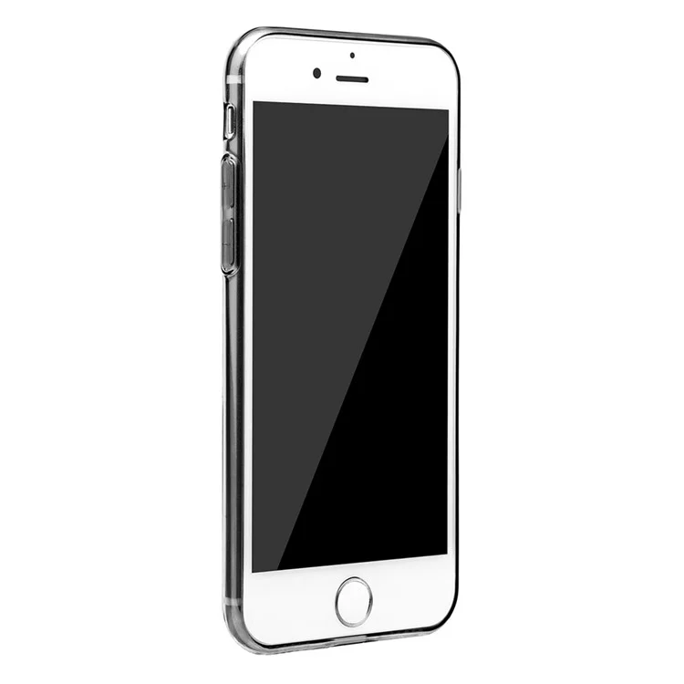 BASEUS Simple Series Clear TPU Case for iPhone 8 Plus / 7 Plus 5.5 Inch - Black