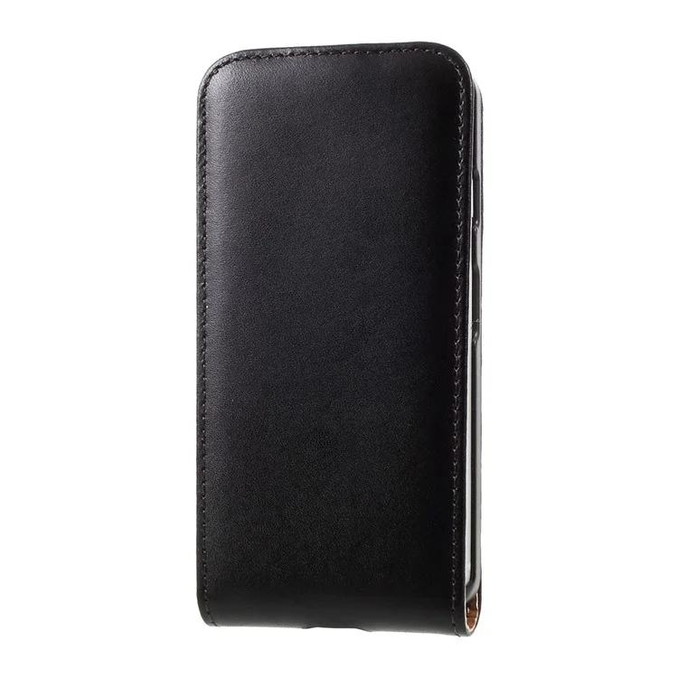 Vertical Flip Split Leather Case for iPhone 7 4.7 inch - Black