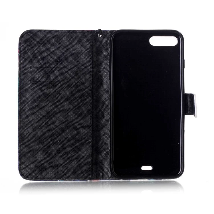 Leather Stand Cover with Card Slots for iPhone 8 Plus / 7 Plus 5.5 inch - Have A Nice Day
