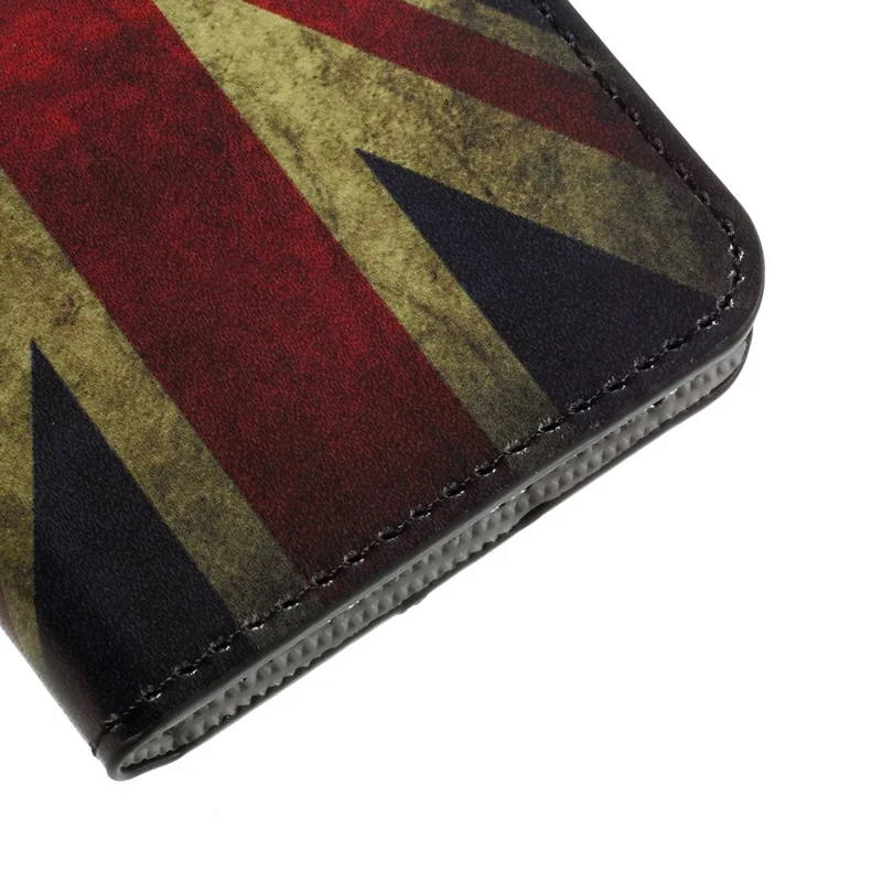 Flip Leather Wallet Stand Cover for iPhone 7/8/SE (2020)/SE (2022) - Vintage UK Flag