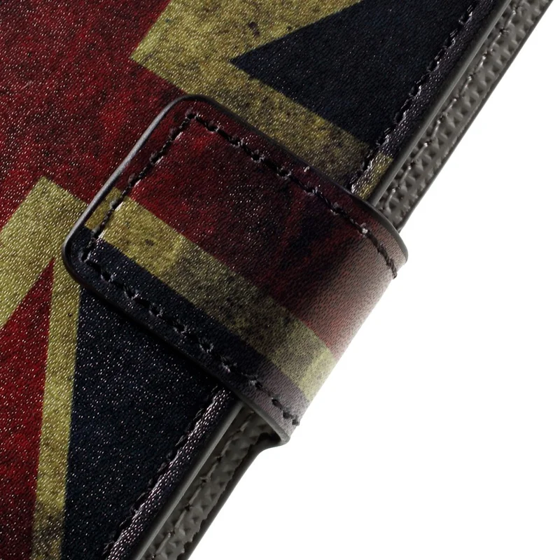 Flip Leather Wallet Stand Cover for iPhone 7/8/SE (2020)/SE (2022) - Vintage UK Flag