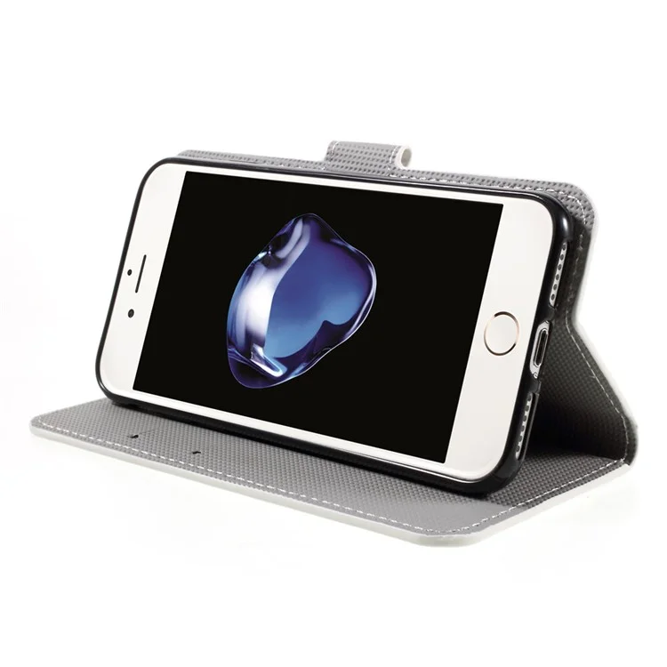 Caixa Magnética do Suporte de Couro Folio Para Iphone 7/8/SE (2020)/SE (2022) - Sweet Street