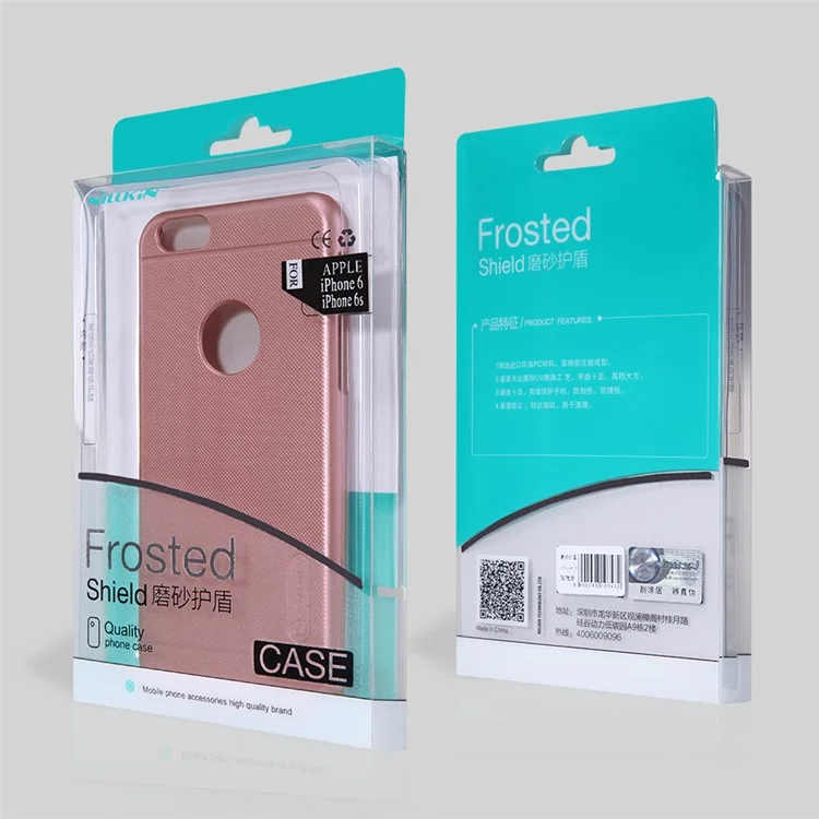 Nillkin Frosted Shield PC Case Duro Para Iphone SE (2020)/SE (2022)/8/7 4.7 Pulgadas - Negro