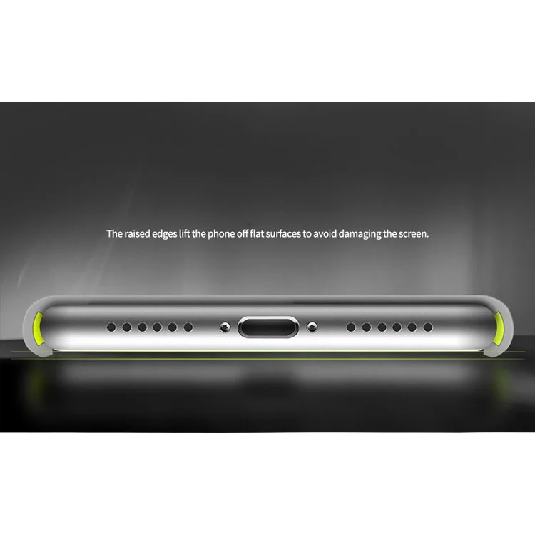 ROCK Guard Series TPU + TPE Back Case for iPhone 8/7 - Black