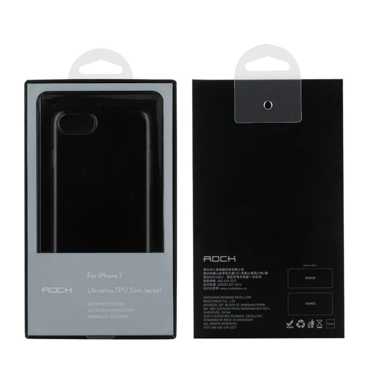 Rock Classic TPU Soft Back Case for iPhone 8/7 4.7 - Transparent
