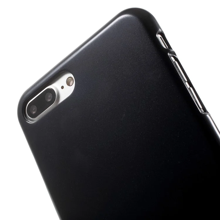 MERCURY GOOSPERY i JELLY Metallic TPU Cover for iPhone 8 Plus / 7 Plus 5.5 Inch - Black
