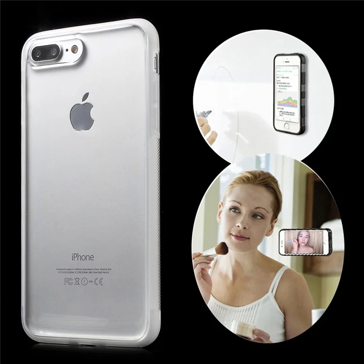 Magic Stick Hands-free Anti-Gravity Clear Cover for iPhone 7 Plus 5.5 - Trasparent