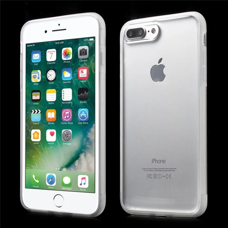 Magic Stick Hands-free Anti-Gravity Clear Cover for iPhone 7 Plus 5.5 - Trasparent