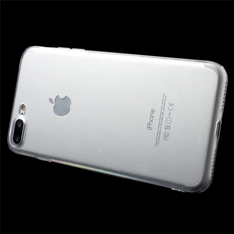 Clear TPU Gel Phone Case for iPhone 8 Plus / 7 Plus - Transparent