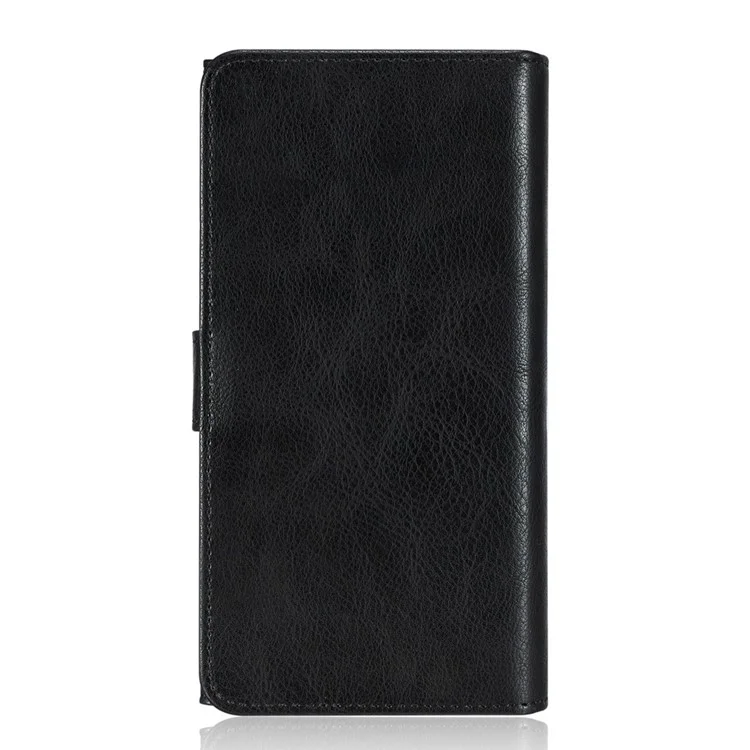 DG.MING Split Leather Wallet Style Case for iPhone 6s Plus / 6 Plus - Black
