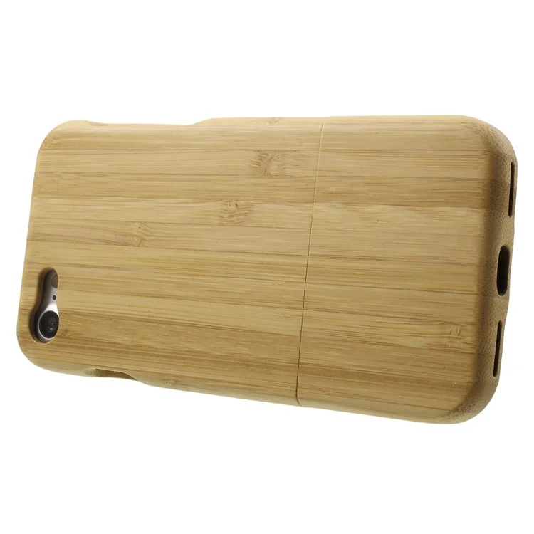 Detachable Natural Wood Hard Cover for iPhone 8 / 7 - Khaki