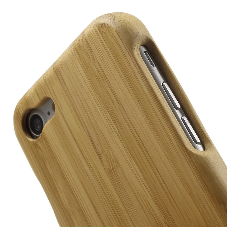Detachable Natural Wood Hard Cover for iPhone 8 / 7 - Khaki