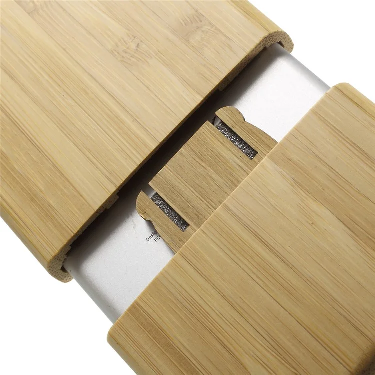 Detachable Natural Wood Hard Cover for iPhone 8 / 7 - Khaki