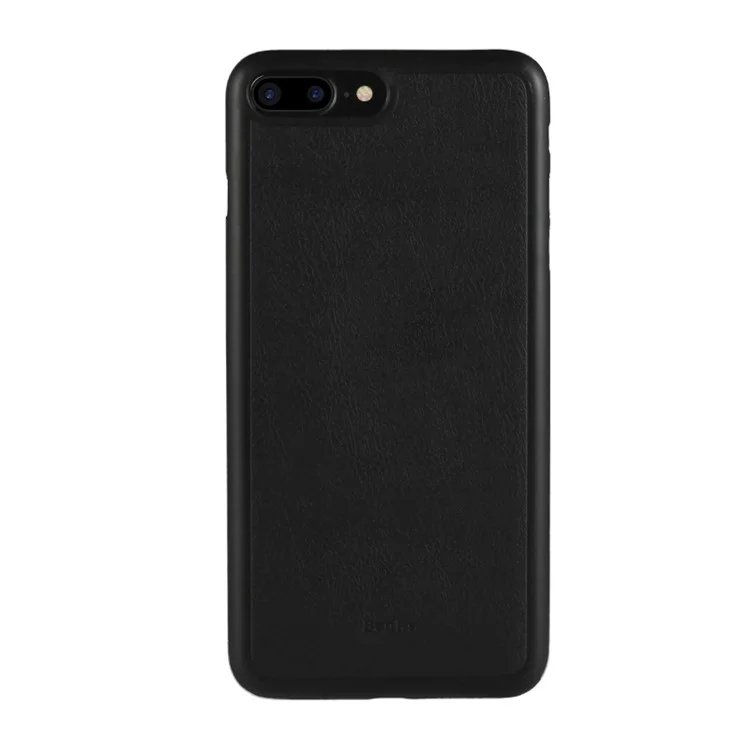 BENKS Magnetic Leather Coated PP Case for iPhone 8 Plus / 7 Plus - Black