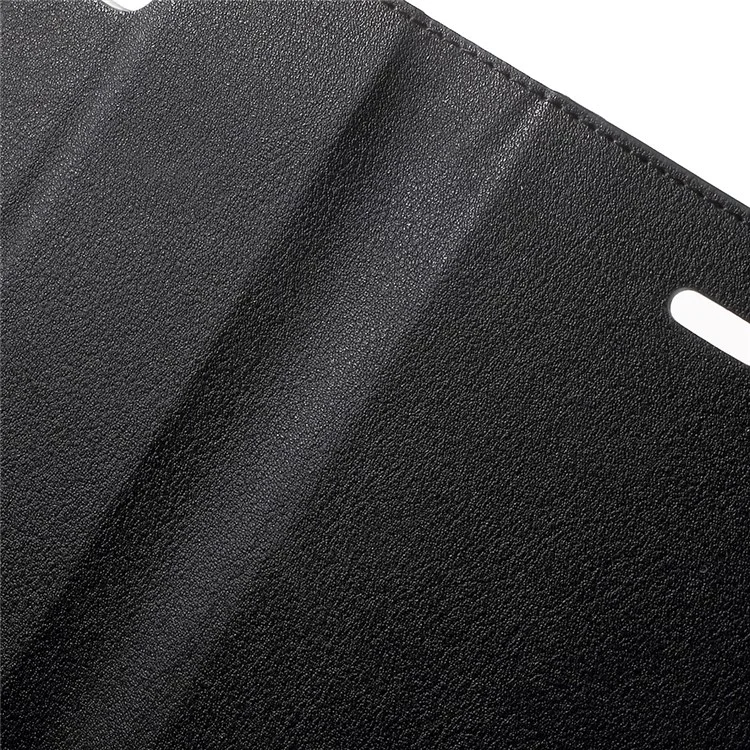 MERCURY GOOSPERY Romance Diary Leather Wallet Stand Case for iPhone 7 Plus 5.5 inch - Black