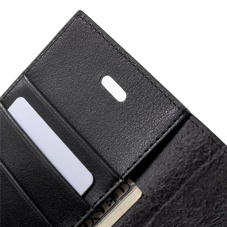 MERCURY GOOSPERY Romance Diary Leather Wallet Phone Case for iPhone 8 / 7 4.7 inch - Black