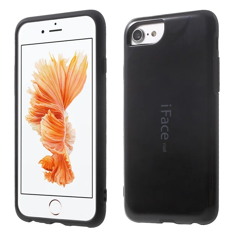 IFACE MALL PC + TPU Hybrid Case for iPhone 8 7 6s 6 - Black