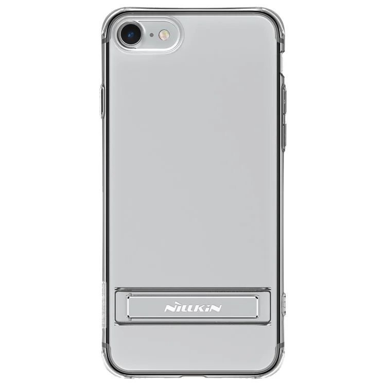 NILLKIN Crash-proof II Clear Soft TPU Kickstand Case for iPhone 8/7 4.7 - White