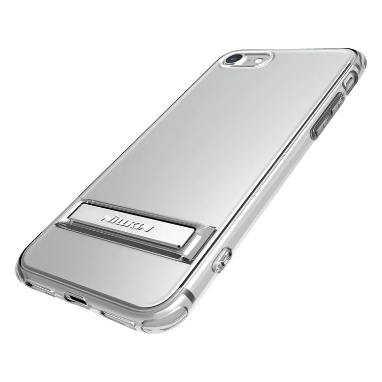 NILLKIN Crash-proof II Clear Soft TPU Kickstand Case for iPhone 8/7 4.7 - White