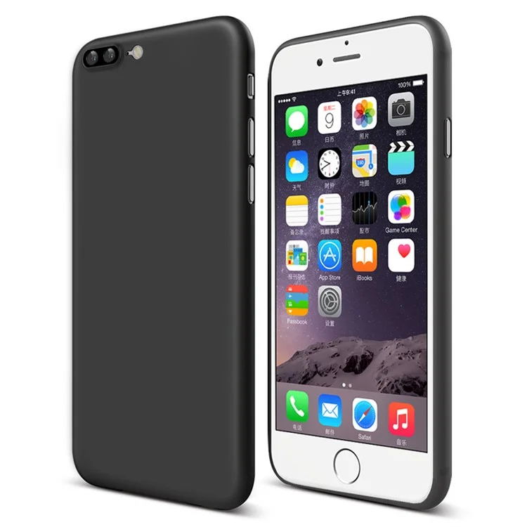CAFELE 0.4mm Ultra-thin Matte PP Case for iPhone 7 Plus 2016 - Black