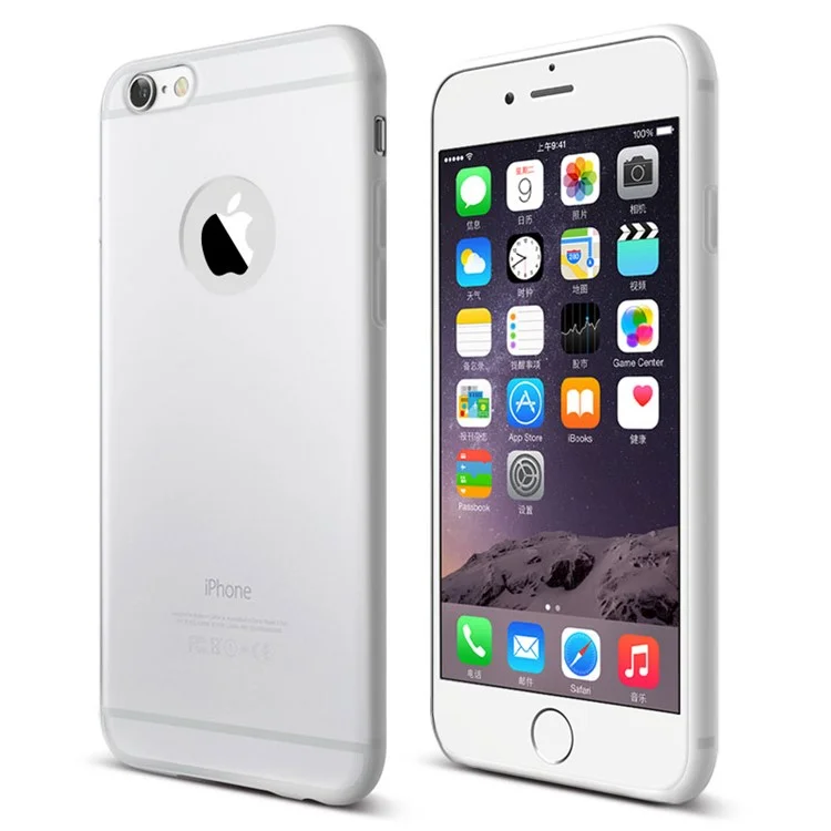 CAFELE Frosted Silicone Cover Case for iPhone 6s 6 - White