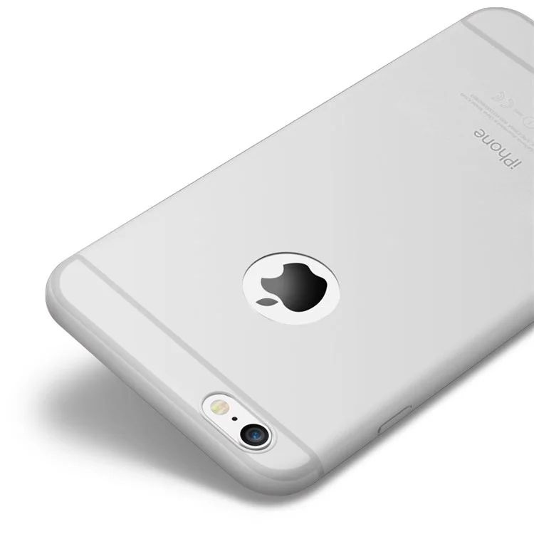 CAFELE Frosted Silicone Cover Case for iPhone 6s 6 - White