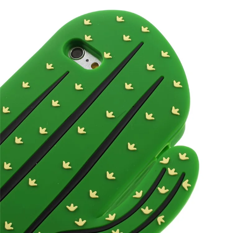 Vivid 3D Prickly Pear Cactus Soft Silicone Case for iPhone 6s Plus / 6 Plus 5.5 inch