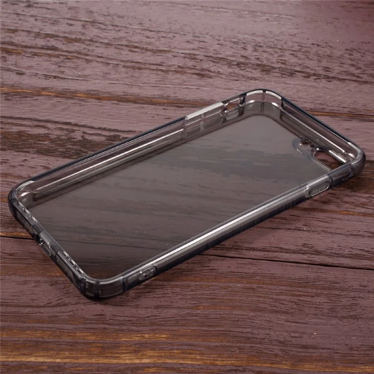 Second Generation Drop-proof Clear TPU Phone Case for iPhone 8 Plus / 7 Plus 5.5 inch - Grey