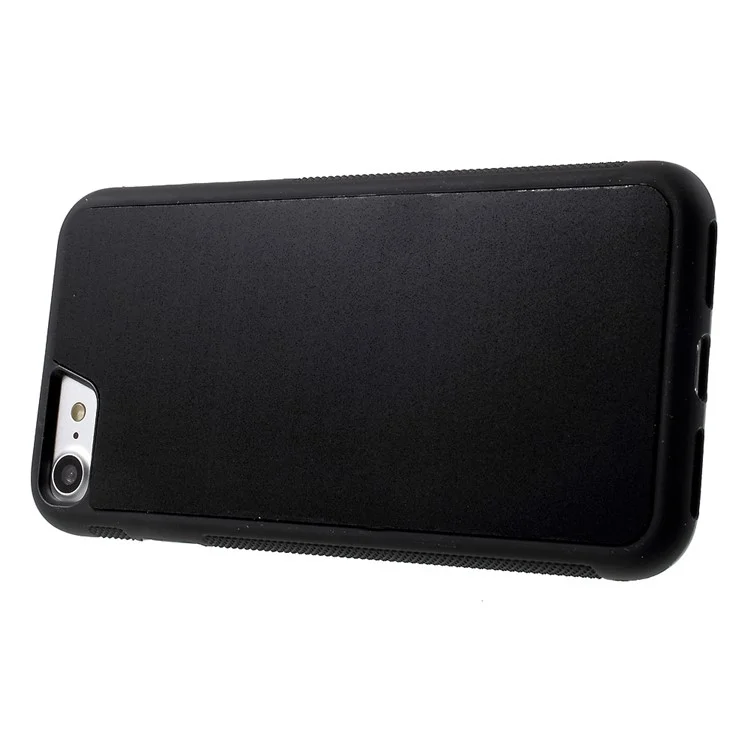 MYFONLO for iPhone 8/7 Anti-Gravity Magic Sticks Case Sitck to Mirror Hands-free - Black