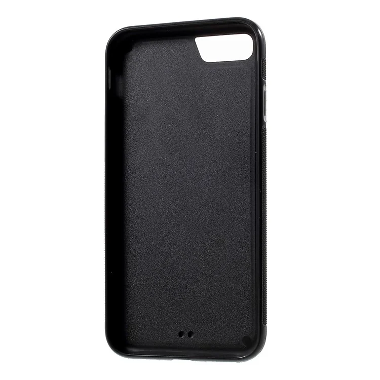 MYFONLO for iPhone 8/7 Anti-Gravity Magic Sticks Case Sitck to Mirror Hands-free - Black