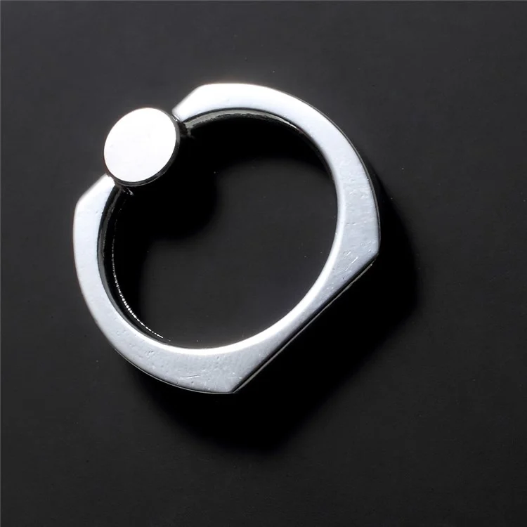 FSHANG Finger Ring Kickstand Hard Phone Case for iPhone 6s Plus / 6 Plus - Black