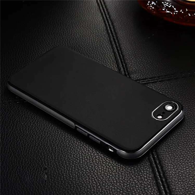 SULADA Phone Accessory TPU Mobile Case for iPhone 7 4.7 inch Built-in Magnetic Holder Metal Sheet - Black
