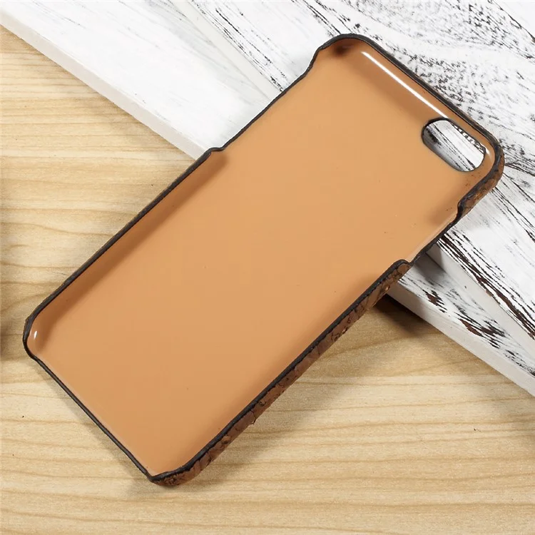 COOYA Natural Wood Coated PC Mobile Phone Case for iPhone 6s 6 4.7 inch - Style A